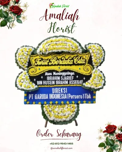 Papan Bunga Duka di Samaan