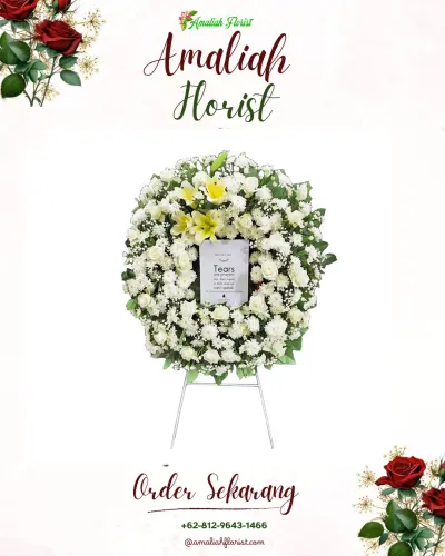 Krans Bunga Duka Cita di Samaan